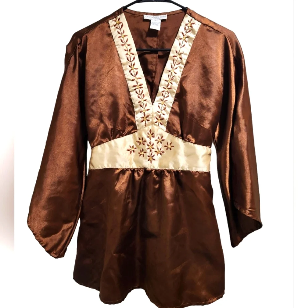 Japanese Kimoto Style Blouse - Picture 1 of 4